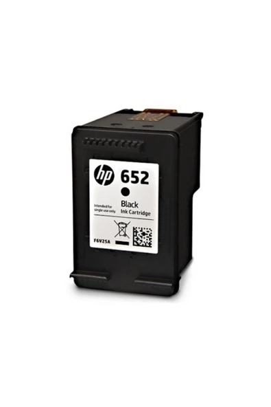 HP No 652 Siyah Kartuş F6v25a ürün görseli