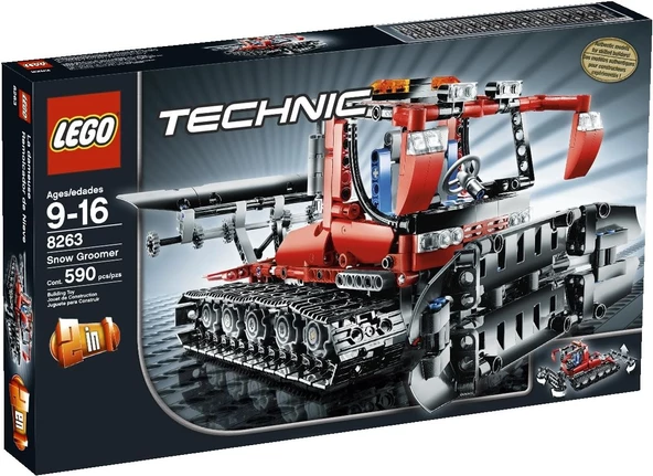 LEGO 8263 Technic Pistenraupe Kar Küreme Aracı