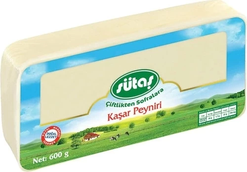 SÜTAŞ KAŞAR PEYNİRİ 600GR