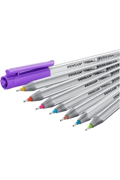 Pensan Triball 1.0 Mavi Tükenmez Kalem 12 Li Paket - 3