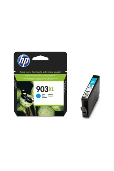 HP 903xl Cyan Mavi Yüksek Kapasite Kartuş T6m03ae ürün görseli 1