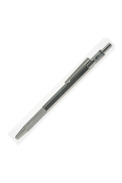 Scrikss Graph-x Versatil Kalem 2 Mm Kurşun Gri Şeffaf Ambalaj- - 1