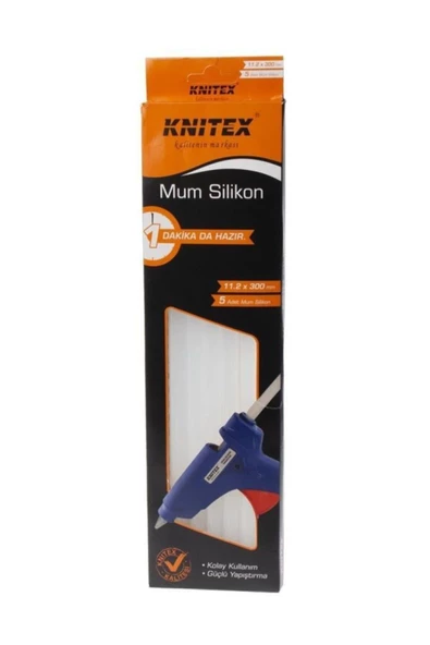 MİSP Mum Silikon Çubuk 11.2 X300 mm 5adet