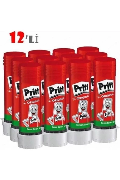 Pritt Stick Yapıştırıcı 22 Gr 208845 12'li Paket