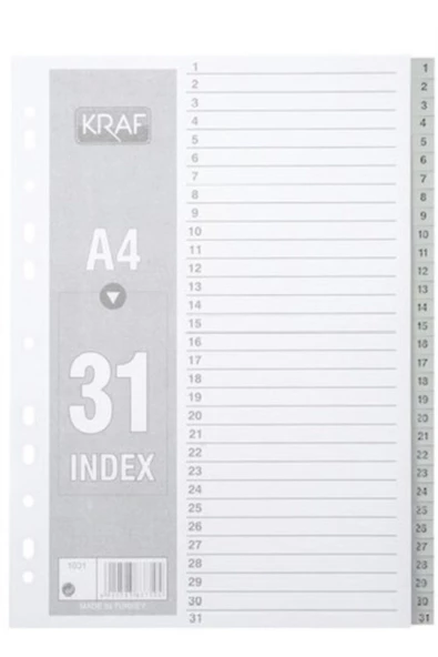 KRAF Separatör 1031 1-31 Rakam