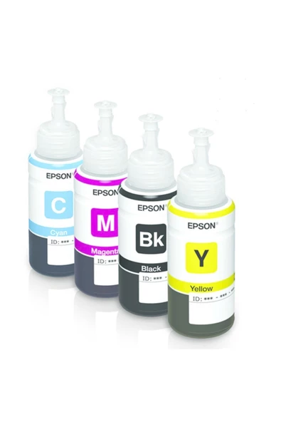 NEVADA Orijinal 4'lü Set-takım Mürekkep - T6641-6642-6643-6644 L Serileri Için  Uyumlu  Orjinal Mürekkep ürün görseli