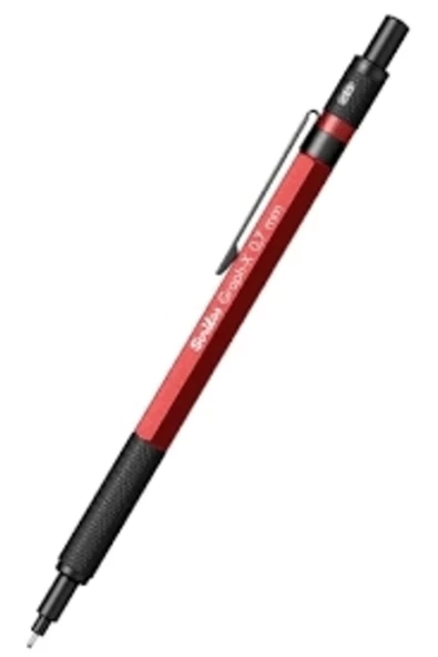 Scrikss Graph-x 0,7 Versatil Kalem Kırmızı-