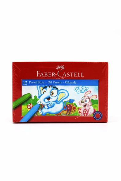 Faber Castell Faber 12 Renk Pastel Boya 125312 ürün görseli