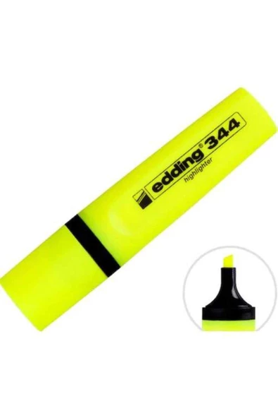 Edding 344 Fosforlu Kalem 5'li Kutu 5 Renk - 2
