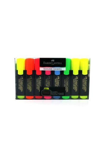 Faber Castell Faber Fosforlu Kalem 8 Li 154862