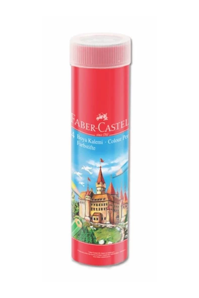 Faber Castell 24 Renk Kuru Boya Redlıne Metal Tüp - 1