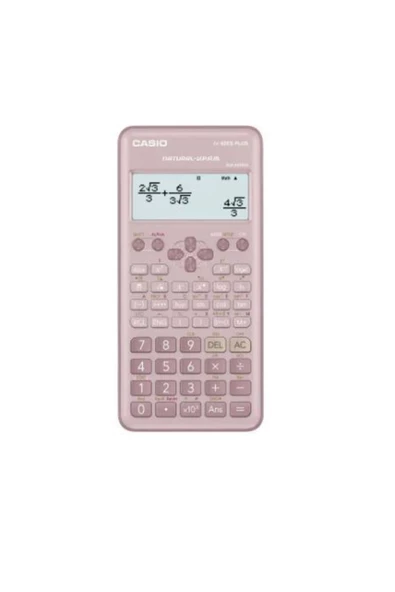 Omnixer Fx-82es Plus Pembe Bilimsel Fonksiyonlu Hesap Makinesi 2.versiyon