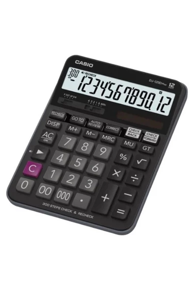 Omnixer HESAP MAKİNESİ MASAÜSTÜ 12 HANE CHECK CONTROL DJ-120D PLUS ürün görseli