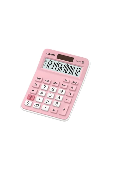 Omnixer Mx-12b-pk Toz Pembe 12 Hane Hesap Makinesi