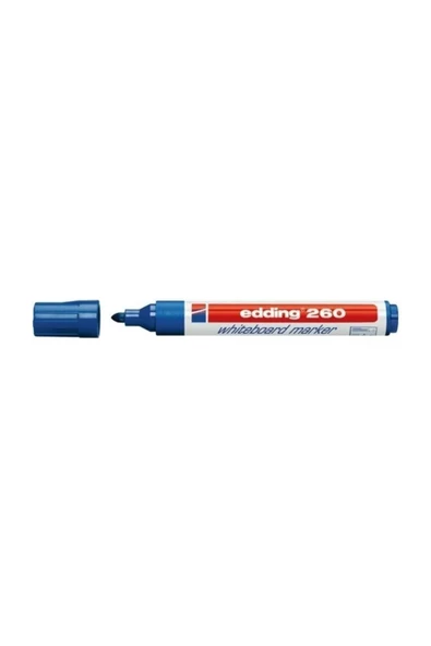 Edding 260 Beyaz Tahta Kalemi 3 Siyah 1 Mavi 1 Kırmızı - 3