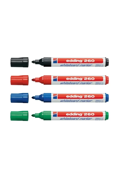 Edding Kırmızı Tahta Kalemi E-260