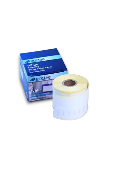 ECOTAG Dymo Lw Muadili Klasor Sırt Etiketi 190 Mm X 59 Mm-110 Adet - 4