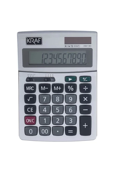 Omnixer 12 Hane Masa Üstü Hesap Makinesi Hm-130