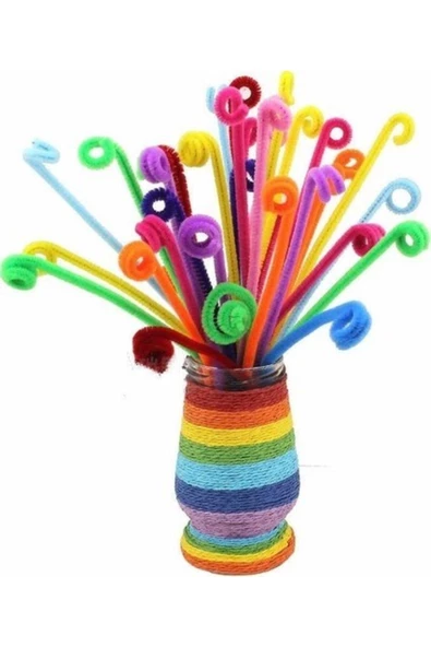 Lider & Nevada Şönil 20 Li Karışık Renk 1 Paket 6mm Kalınlık, 30CM Uzunluk - 2