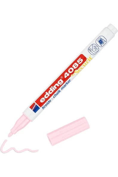 Edding 4085 Sıvı Tebeşir Kalemi Pastel Pembe