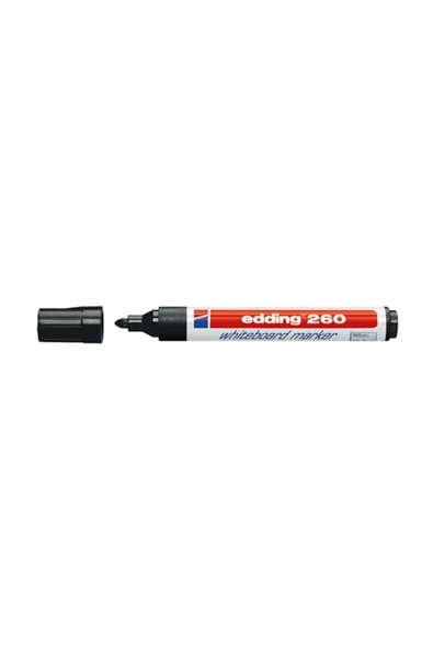 Edding 260 Beyaz Tahta Kalem Siyah 5 Li Paket