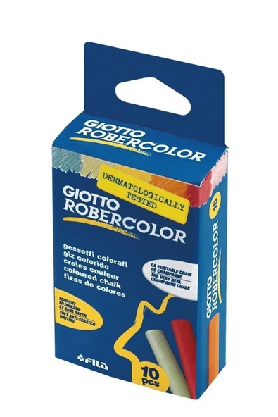 Giotto Robercolor Tebeşir Karışık Renkli 10`lu Kutu ürün görseli 1