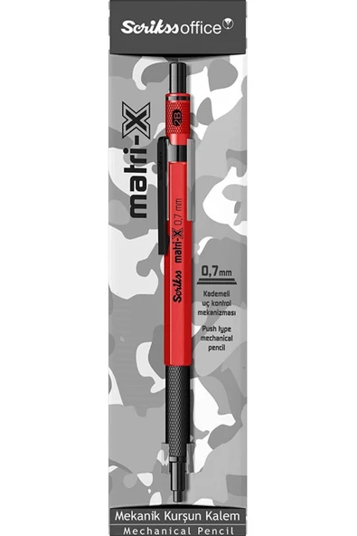 Scrikss Matrı-x 0,7 Versatil Kırmızı- - 4