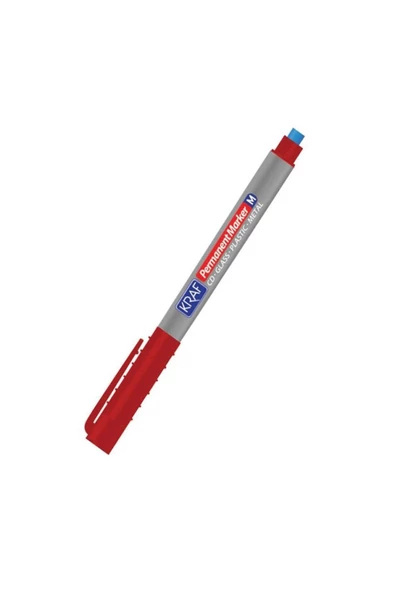 KRAF 260m Asetat Kalemi Silgili (M) Kırmızı - 3