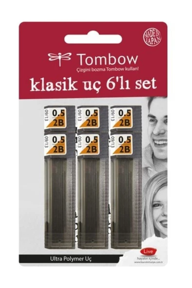 Tombow Kalem Ucu 0.5 Uç 0,5 Mm 2b Blisterli