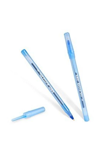 Bic Round Stic Classic M Uç 1.0 Mm Tükenmez Kalem 60 Adet Mavi - Resim 2