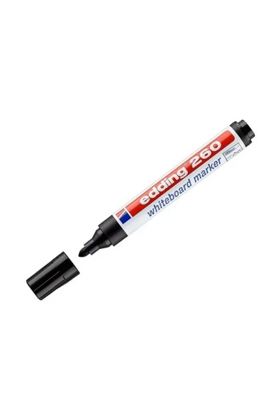 Edding 260 Beyaz Tahta Kalemi 3 Siyah 1 Mavi 1 Kırmızı - Resim 2