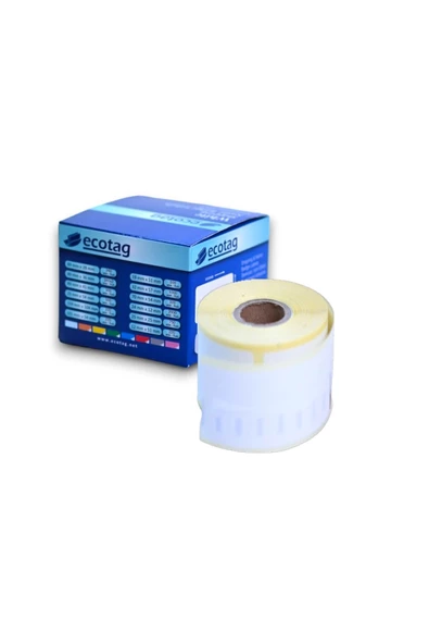 ECOTAG Dymo Lw Muadili Klasor Sırt Etiketi 190 Mm X 59 Mm-110 Adet - 6