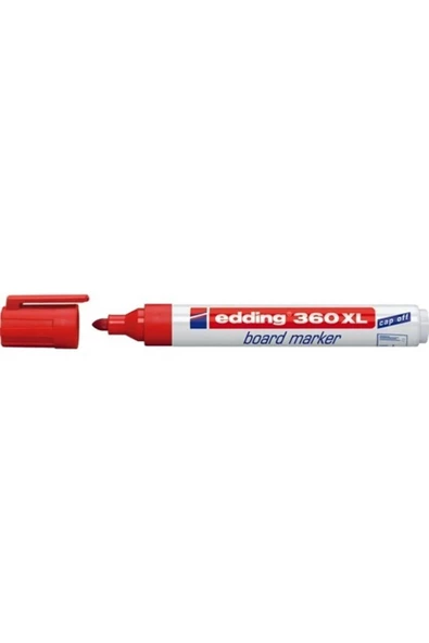 Edding 360 Xl Tahta Kalemi Siyah Mavi Kırmızı 3'Lü Paket - 3