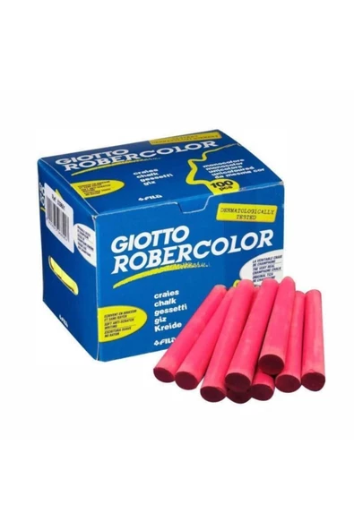 Robercolor Tebeşir 100lü Kırmızı