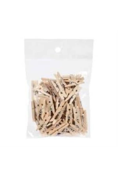 KRAF Kids Ahşap Mandal Büyük 25'li Kk165 - 2