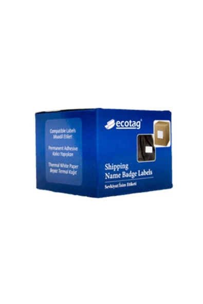 ECOTAG Dymo Lw Sevkiyat Etiketi 101 Mm X 54 Mm 220 Adet - Resim 3