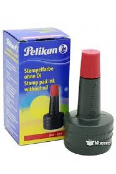 Pelikan Istampa Mürekkebi 28 ml Kırmızı