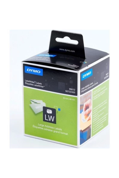 Dymo Lw Geniş Adres 520 Etiket-paket 89x36 (99012) ürün görseli 1