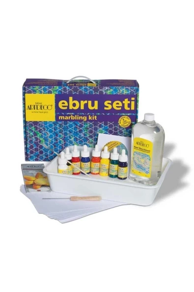 Artdeco Ebru Boya Seti 8li Lv-y-016-es8