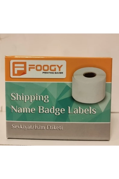 FOOGY Dymo Lw Etiket Muadili Sevkiyat Etiketi 101 Mm X 54 Mm 220 Ad - 4