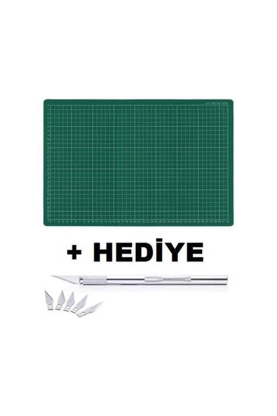 KRAF Kesim Matı - Kesim Altlığı 30x45cm (a3) + Kretuar Hediyeli ürün görseli