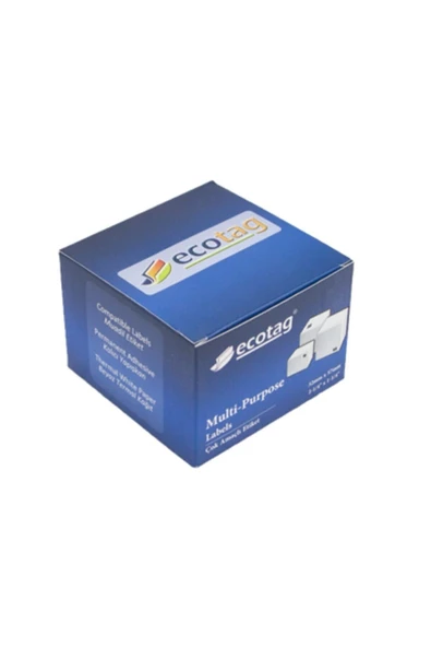 ECOTAG Dymo Lw Etiket Muadili Etiket 32 Mm X 57 Mm - 1000 Ad - Beyaz