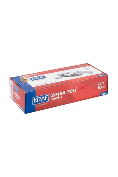 KRAF Zımba Teli 24/6 1000`li 10 Kutu