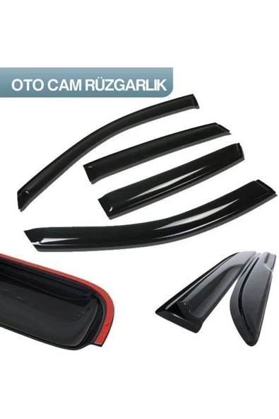 BALP Hyundai Accent Admire 2003-2005 Arası Cam Rüzgarlığı 4lü - 2