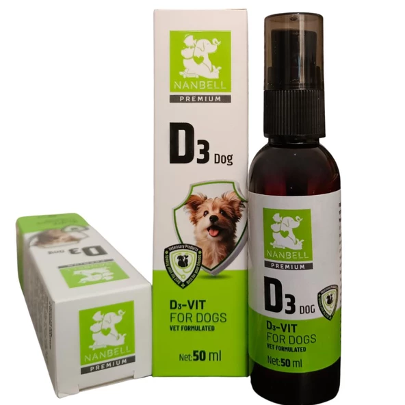 Nanbell D3 Köpek Vitamini 50Ml - 2