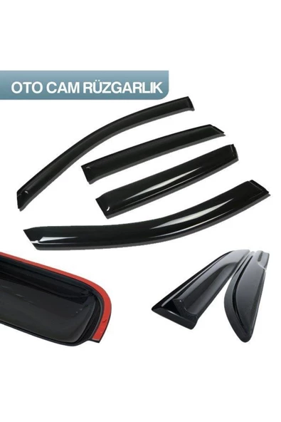BALP Renault Megane 1 Cam Rüzgarlığı 4lü Uyumlu - 2