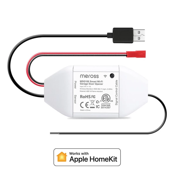 Meross Akıllı Garaj Anahtarı MSG100 (Apple Home Destekli)
