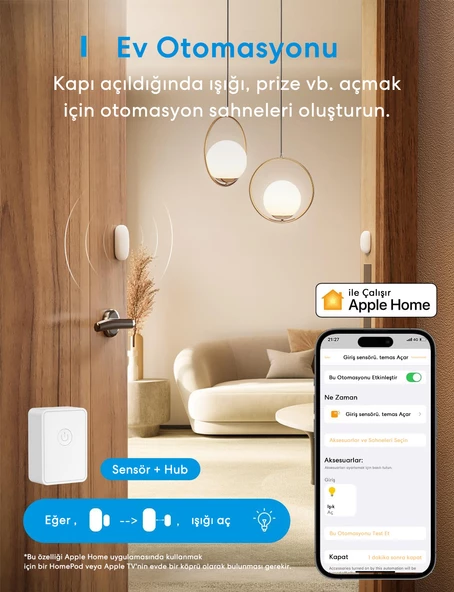 Meross Akıllı Hub MSH300 (Apple Home Destekli) - Resim 2