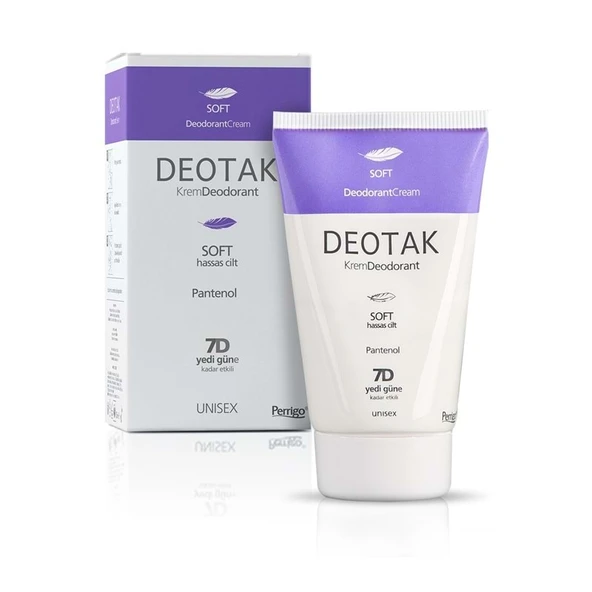 Deotak Krem Deodorant Unisex 35ML Soft (Hassas Cilt) - 1