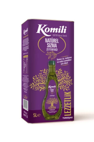 Komili Ege Sızma Zeytinyağı 5 L
